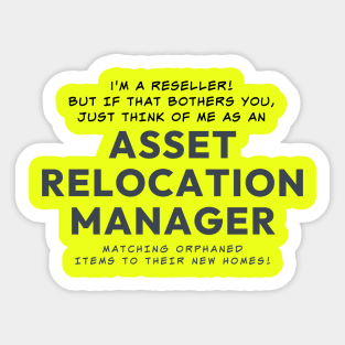 Asset Relocation Manager Sticker
